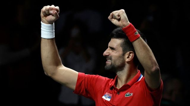 Tennis-Djokovic sends Serbia into Davis Cup semi against Italy
