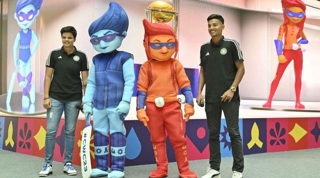ICC unveils official mascots of the 2023 Cricket World Cup