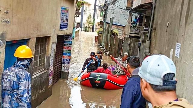 66 people killed in Nepal after heavy rains cause floods, landslides