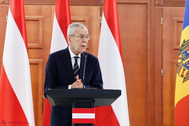 VIDEO Președintele Austriei a comentat de la Chișinău blocarea intrării României și Bulgariei în Schengen