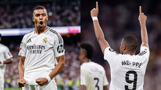 Kylian Mbappe scores twice to give Real Madrid nervy win against Real Betis