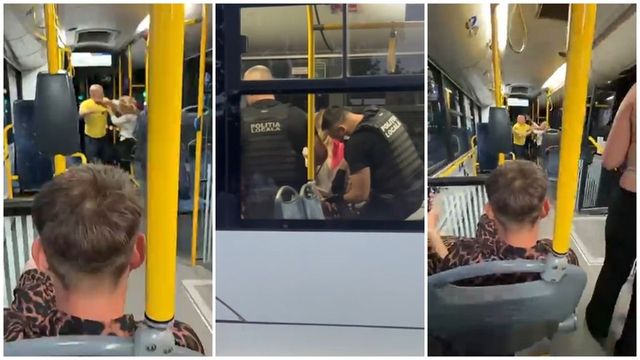 Nervoasă pe un șofer, o femeie a pulverizat spray lacrimogen în două autobuze din Pitești