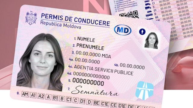 Până la sfârșitul lunii mai va fi pus în circulație noul model de permis de conducere
