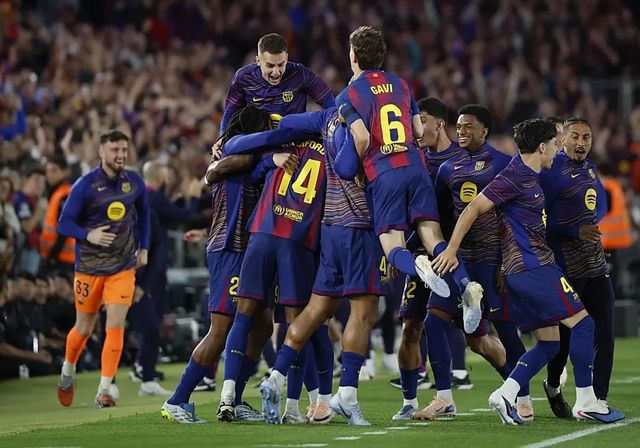 Octavo alirón liguero del Barça en el Camp Nou
