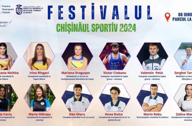 Cînd va avea loc a II-a ediție a Festivalului Chișinăul Sportiv 2024