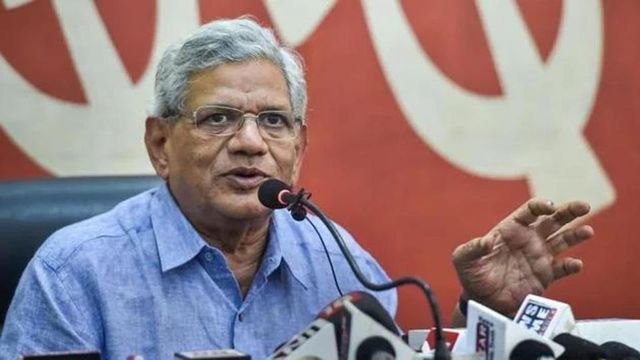 Sitaram Yechury Admitted To AIIMS Due To Pneumonia: Report