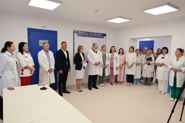 Secția terapie și geriatrie a Spitalului Raional Drochia, reparată capital
