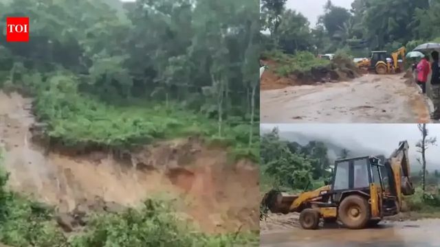 Four killed in landslides as heavy rain triggers floods across Kerala