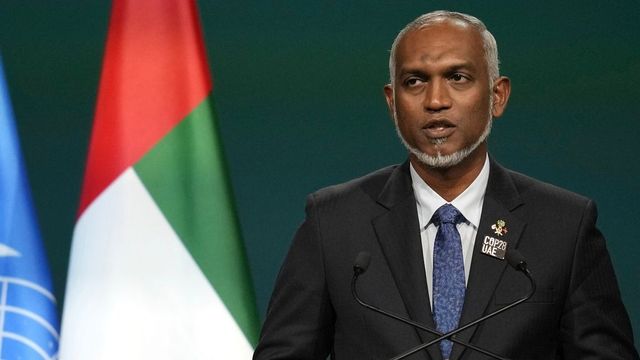 Amid row with India, Maldives president begins visit to China