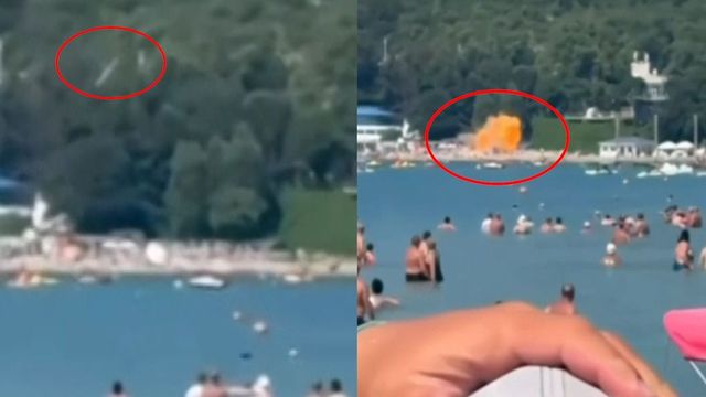 Pánico en una playa del sur de Rusia con siete muertos por el derribo de un dron ucraniano