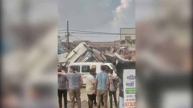 Multi-storey building collapses in Lucknow, 10 rescued, several trapped