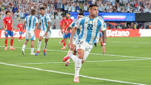 Lautaro Martinez's Late Strike Sends Argentina Into Copa America Quarters