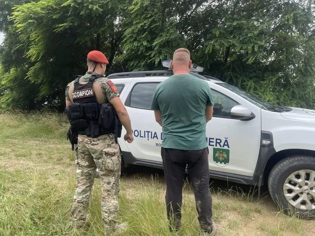 Bărbat reținut după ce a traversat ilegal frontiera de stat, în raionul Briceni