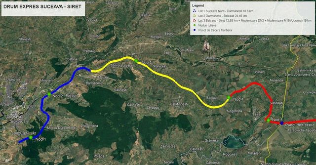 Opt constructori intră în cursa pentru Drumul Expres Suceava–Siret