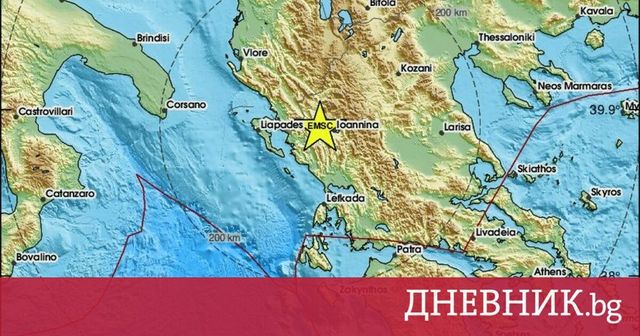 Мощно земетресение разлюля Турция