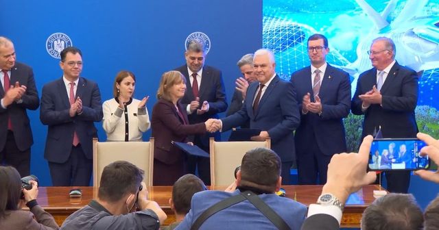 Ciolacu, la semnarea acordului pentru F-35: Facem un pas important în consolidarea securității naționale