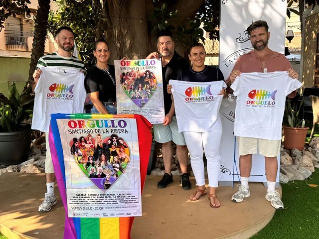 Santiago de la Ribera celebra su primera fiesta del Orgullo