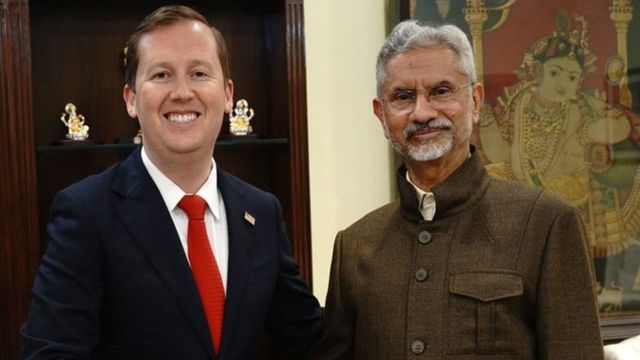Jaishankar Meets US Ambassador Sergio Gor Ahead Of America Visit