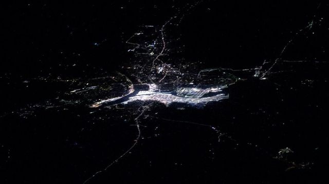 Nasa astronaut clicks illuminated pictures of Maha Kumbh in Prayagraj