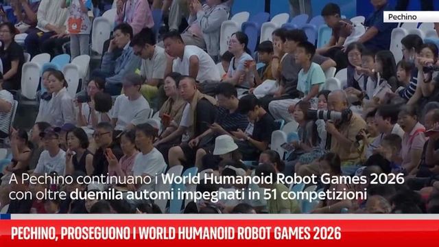 Pechino, proseguono i World Humanoid Robot Games 2026