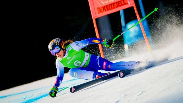 SuperG La Thuile: vince Aicher, Goggia e Brignone sul podio