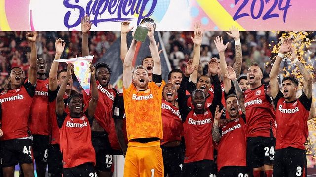 Leverkusen defeat Stuttgart on penalties to win German Super Cup