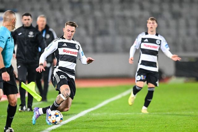 Universitatea Cluj câștigă meciul cu Unirea Slobozia și urcă provizoriu pe loc de play-off