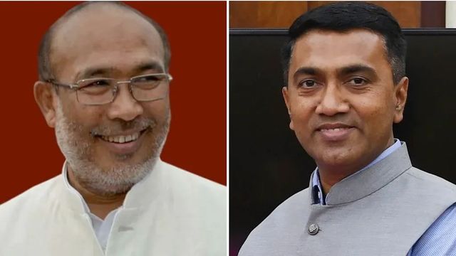 BJP likely to retain Pramod Sawant and Biren Singh as Goa, Manipur CMs