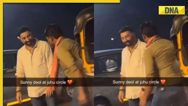 Drunk Sunny Deol spotted at Juhu Circle goes viral? Here is a fact check