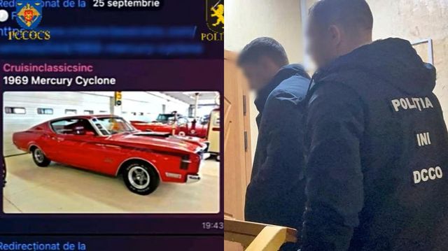 Escrocherii cu vînzări fictive de mașini retro către persoane din SUA