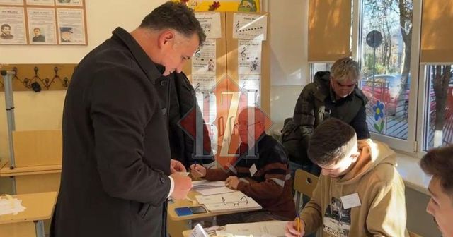 Petru Movilă, candidat al Forța Dreptei pentru Camera Deputaților, a participat la vot pentru alegerile parlamentare