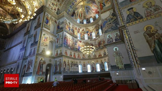 Patriarhul Bartolomeu I vine la București pentru sfințirea picturii Catedralei Naționale