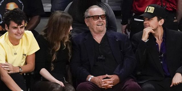 Jack Nicholson torna in pubblico: in prima fila per tifare i Lakers