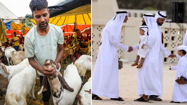How Eid al-Adha was celebrated across countries