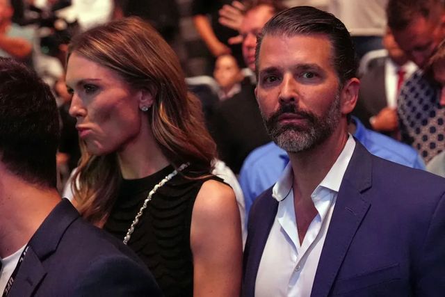 Donald Trump Jr. y Bettina Anderson, boda íntima en las Bahamas