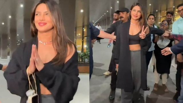 Priyanka Chopra Jonas lands in Mumbai to attend Jio MAMI Mumbai Film Festival 2023, netizens react