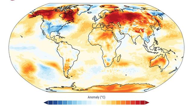 Copernicus, gennaio 2025 il più caldo della storia