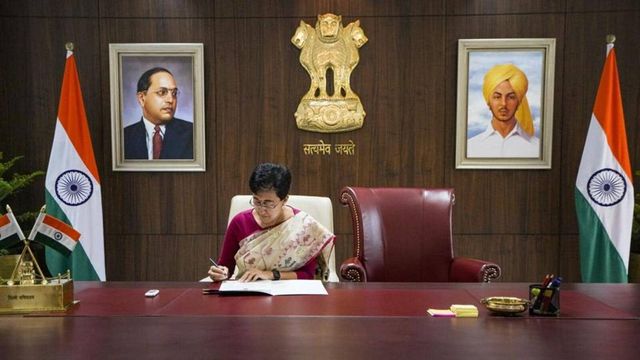 Atishi Takes Charge As Chief Minister With Grand Gesture For Arvind Kejriwal