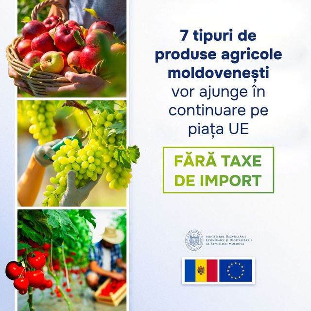 Măsura de liberalizare a comerțului dintre Uniunea Europeană și Republica Moldova, prelungită