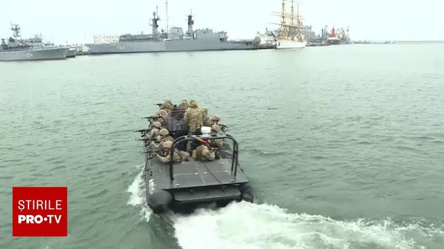 Peste 2.500 de militari participă la exercițiul „Sea Shield” de la Marea Neagră