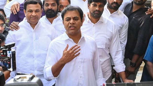 KT Rama Rao detained under house arrest with six other top BRS leaders: Report