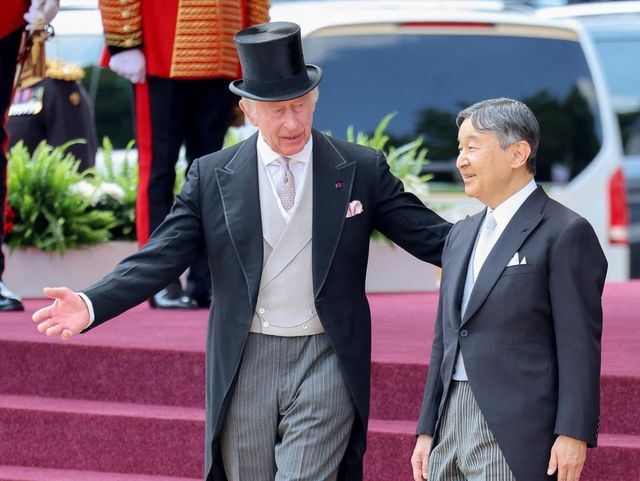 Carlos III y Camila reciben a los emperadores de Japón, Naruhito y Masako, en visita de Estado