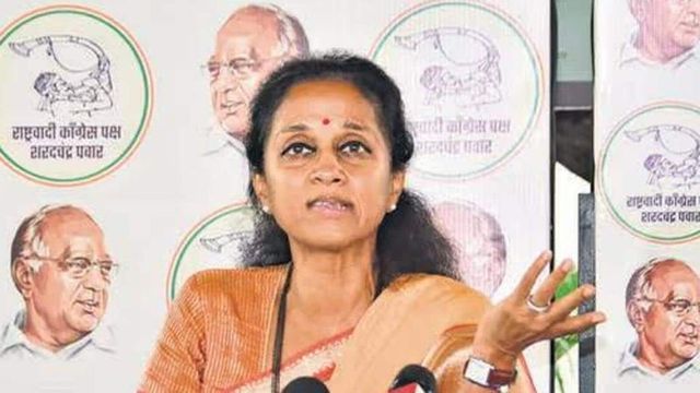 Supriya Sule Leads Sister-In-Law Sunetra Pawar In Baramati