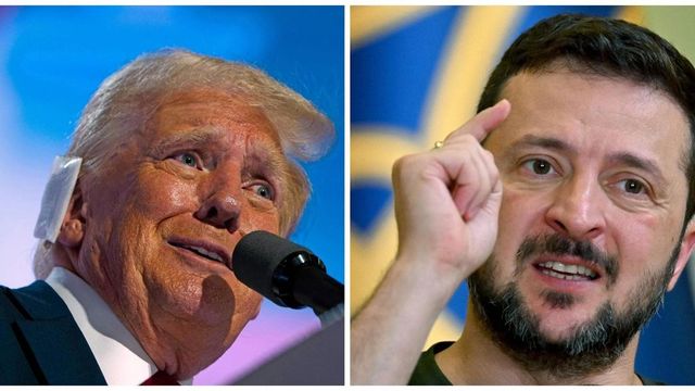 Zelensky, 'concordato un incontro con Trump sulla pace'