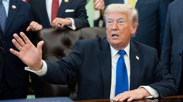 Donald Trump bejelentette a fegyveres harcok végét