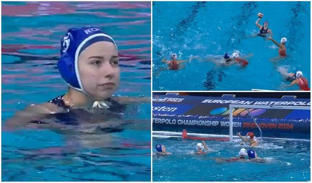 Încă o victorie la Campionatul European pentru naționala feminină de polo a României