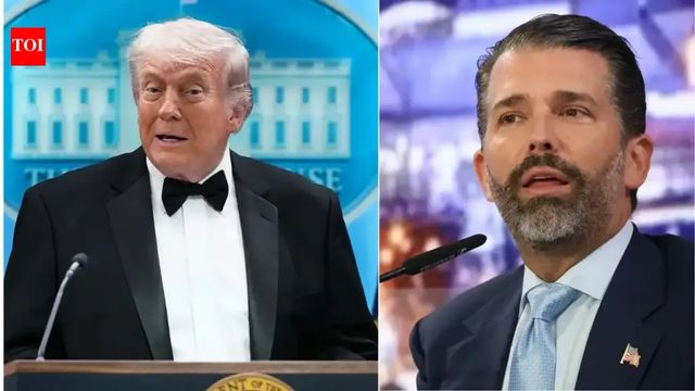 'I get killed': Trump says Iran war stopping him from attending son's wedding