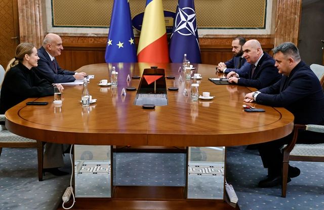 Ilie Bolojan s-a întâlnit cu reprezentanții companiei Ameropa Grains România. Întrevederea, la Palatul Victoria