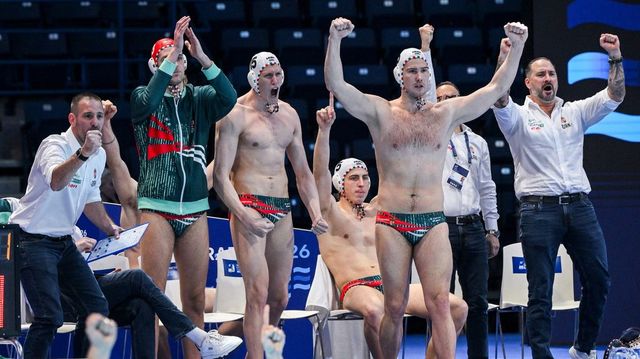 Csoportelső lett a magyar férfi vízilabda-válogatott az Európa-bajnokságon