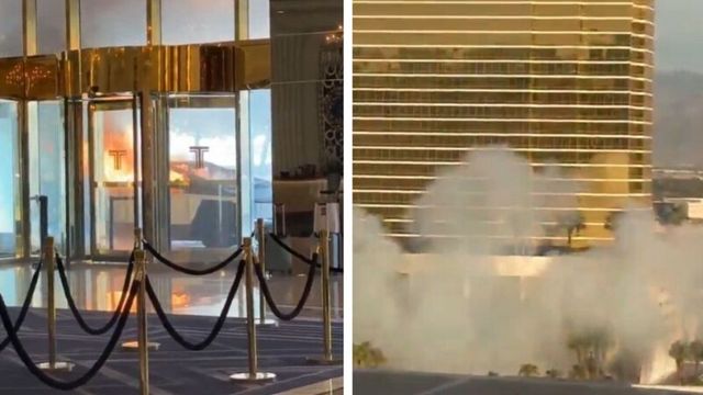 Cybertruck Explodes Outside Trump Las Vegas Hotel; 1 Killed, 7 Injured